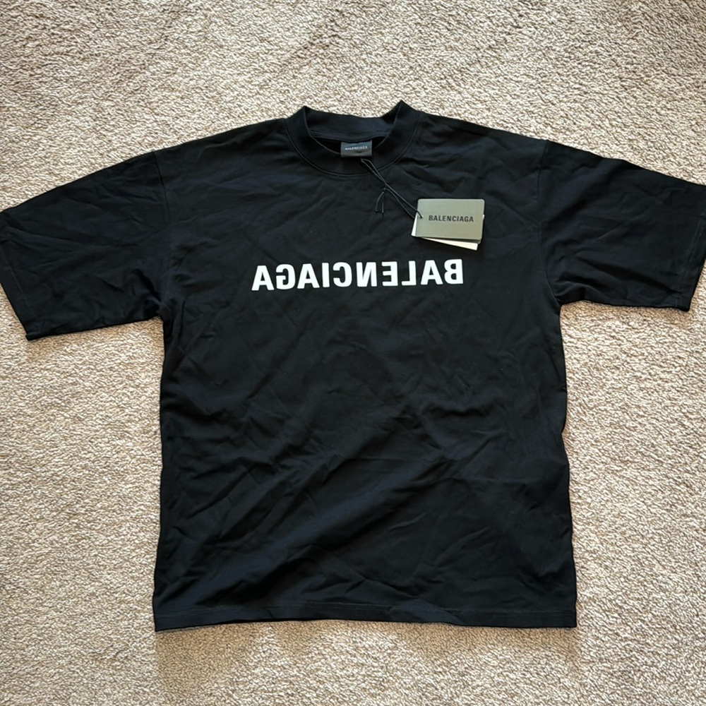 Balenciaga mirror word tee